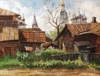 Old roofs. Serebrennikova Larisa