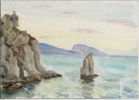 Kashina Eugeniya. Rock Sail. Crimea