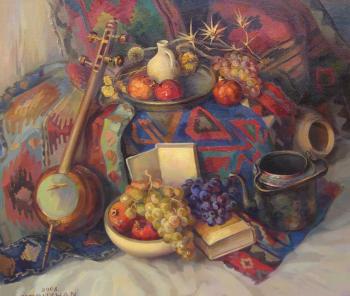 The Armenian still-life with grapes
