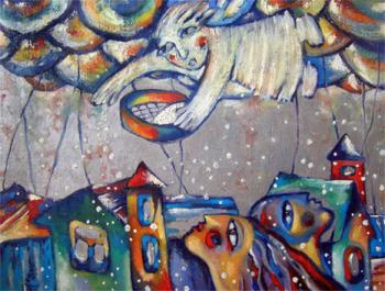 Last year's snow fell 1