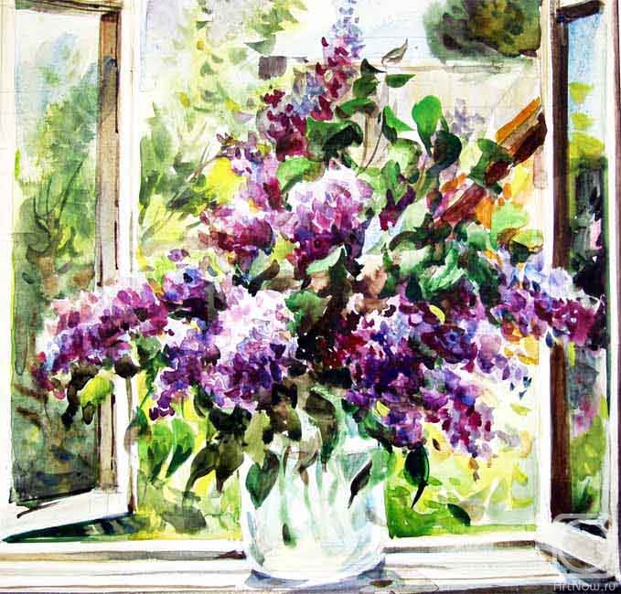 Vrublevski Yuri. Lilacs in blossom
