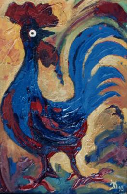 Love rooster. Torik-Hurmatova Dilara