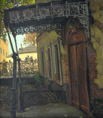 Old entrance. Paroshin Vladimir