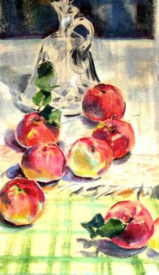 Red apples. Vrublevski Yuri