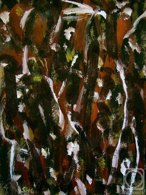 Shchupak Victor. Night in December.Two