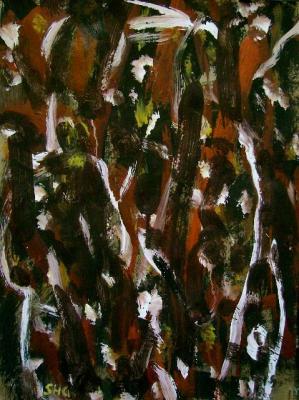 Night in December.Two