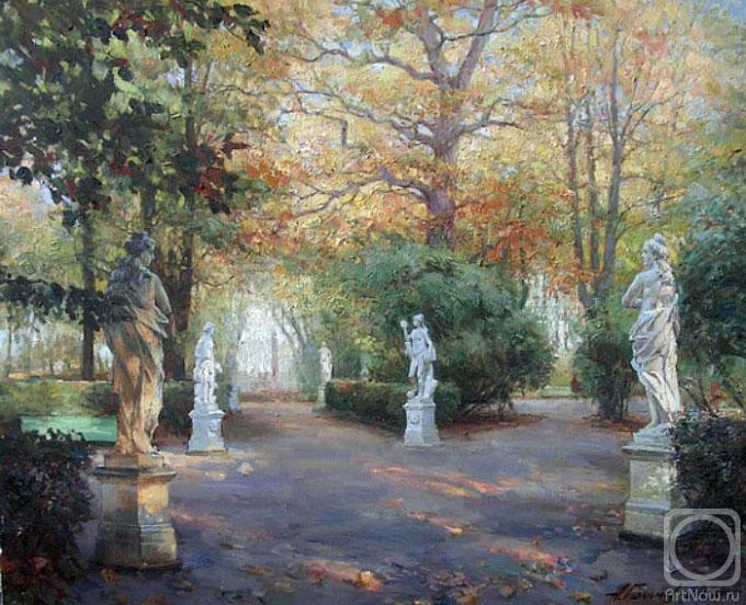 Galimov Azat. The Summer garden. The Autumn