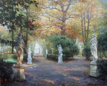 The Summer garden. The Autumn. Galimov Azat