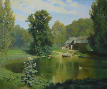 Pond in Abramtsevo. Dianov Mikhail