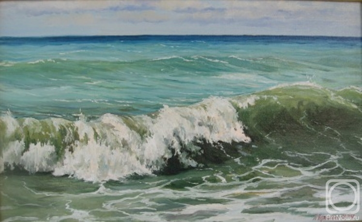 Chernyshev Andrei. Wave, stormy sea