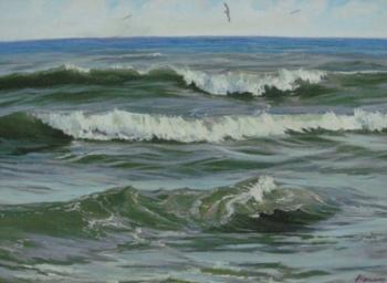 Sea Etude, Three Waves. Chernyshev Andrei