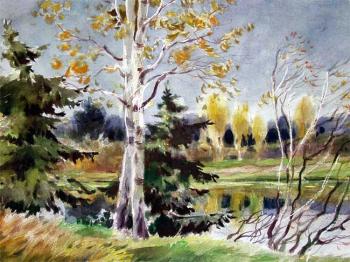 Autumn landscape. Zviagino, 77