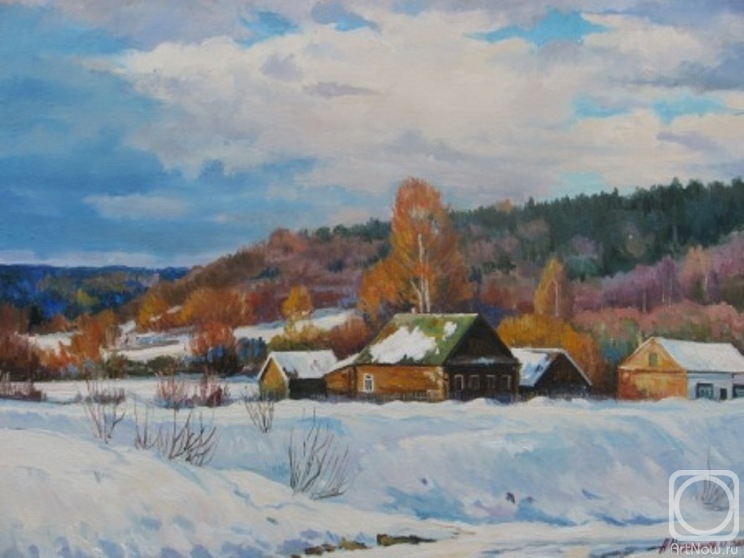 Chernyshev Andrei. Winter landscape