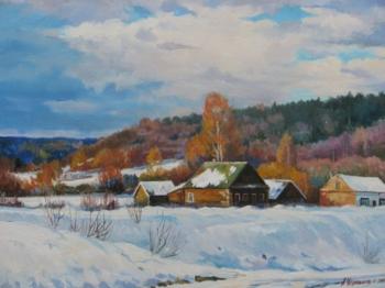 Winter landscape. Chernyshev Andrei