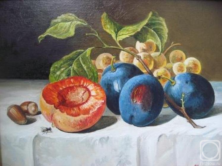 Chernyshev Andrei. Still life with fruit