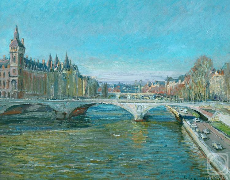 Loukianov Victor. Paris. The Seine