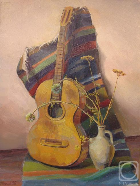 Khachatryan Meruzhan. Still-life with a guitar