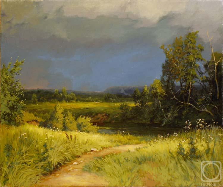 Marchenko Jana. A copy of the picture Shishkin II "Before the Storm."