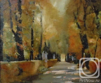 Makarov Anton. Autumn in the Summer Garden