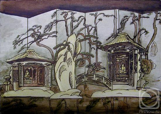 Kashina Eugeniya. The Golden Temples