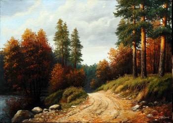 Road and stones. Yanulevich Henadzi