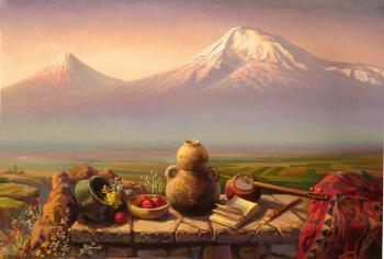 My Armenia. On shoulders of the father. Khachatryan Meruzhan