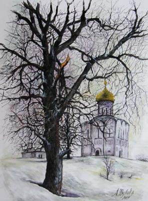 Cover on the Nerl. Shulika Lyudmila
