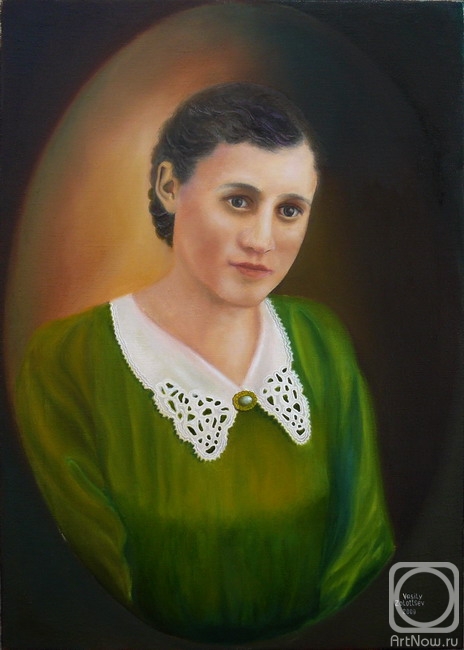 Zolottsev Vasily. The portrait of the girl