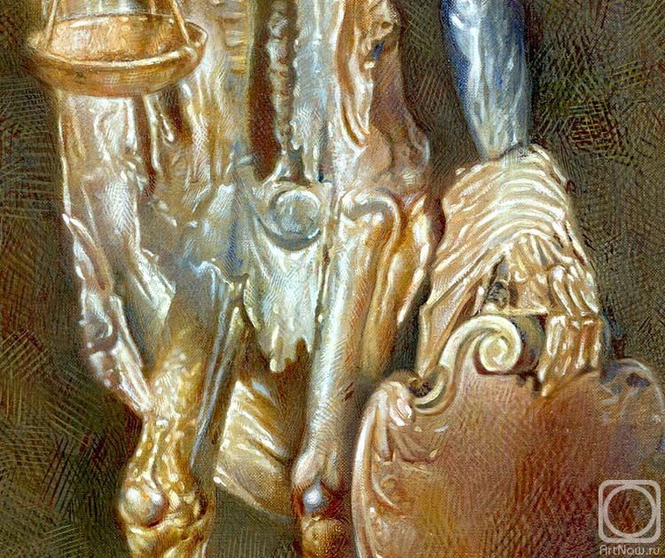 Yudaev-Racei Yuri. Allegory of Justice (detail) 1