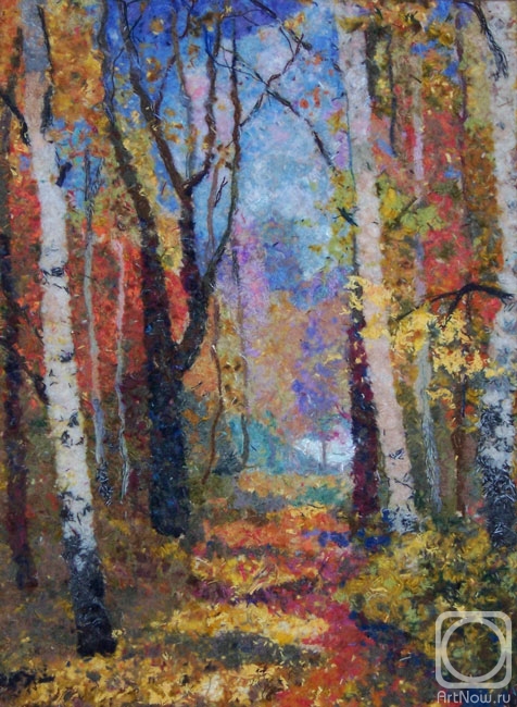 Hitkova Lyubov. Autumn forest
