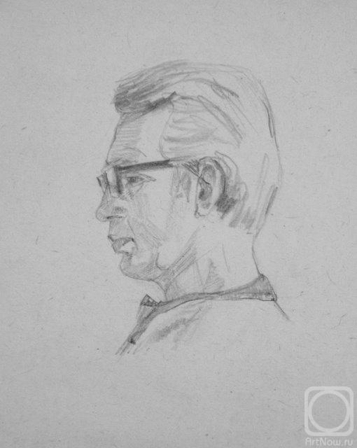 Bukhina Maya. Portrait sketch