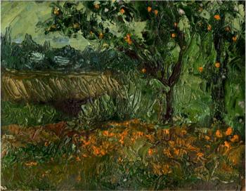 Before a thunder-storm (An apricot tree). Salaev Khalyg