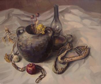 Still-life with a lamp