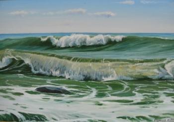 Sea Etude, Two Waves. Chernyshev Andrei