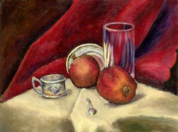 Garnet Still Life. Kashina Eugeniya