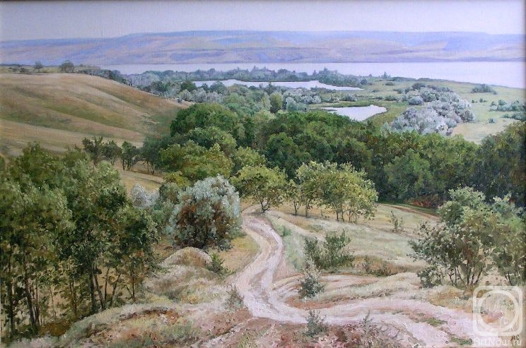 Soldatenko Andrey. Landscape with road