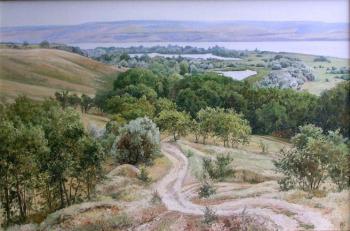 Landscape with road. Soldatenko Andrey