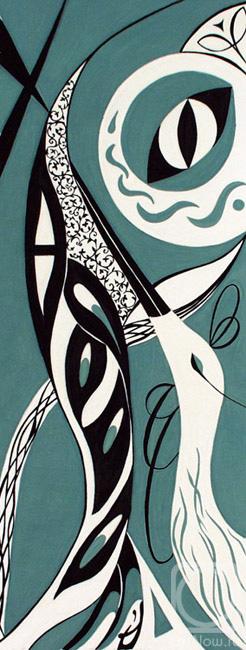 Ovcharuk Inna. Garden of Green Dragon. Composition 2