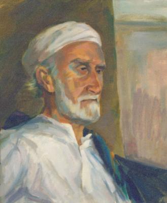 Portrait of the old man. Khachatryan Meruzhan