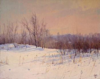 The winter expanse. Efremov Alexey