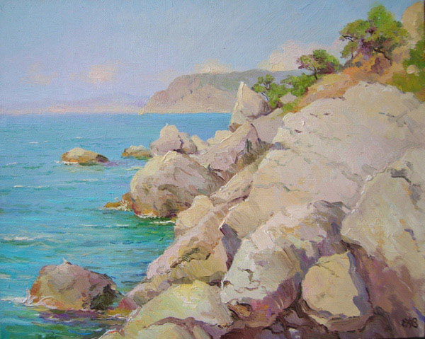 Efremov Alexey. Stone coast. Crimea