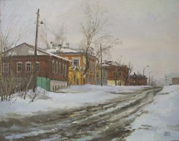 The spring at the old street. Efremov Alexey
