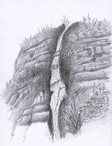 Rustamian Julia. Waterfall