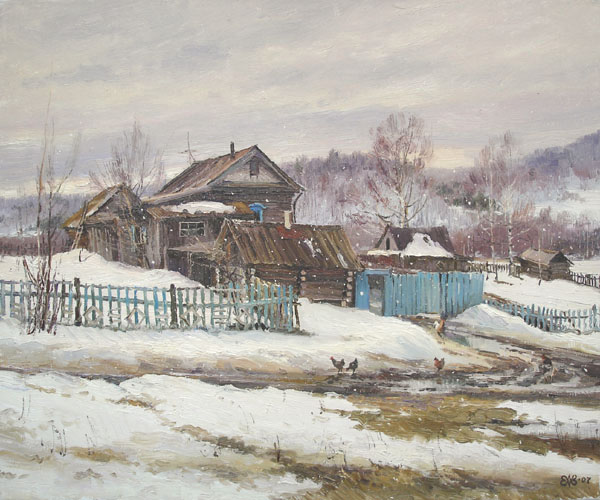 Efremov Alexey. Spring in the village