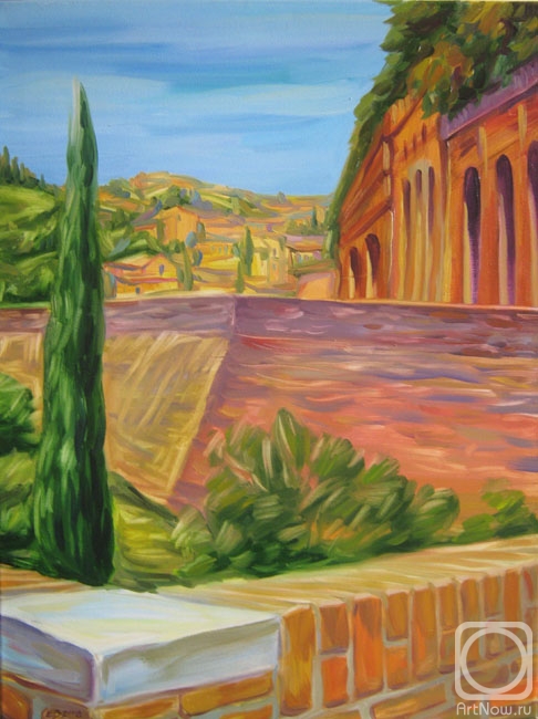 Vdovina Elena. Walls of Urbino. Italian Series
