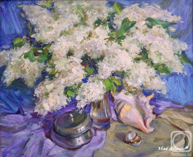 Gilgur Vlad. White lilac