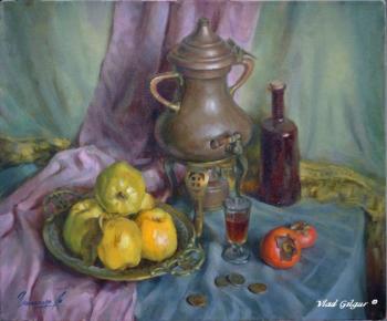 Quince and coffee pot. Gilgur Vlad