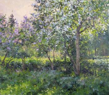 Картина «The spring evening»