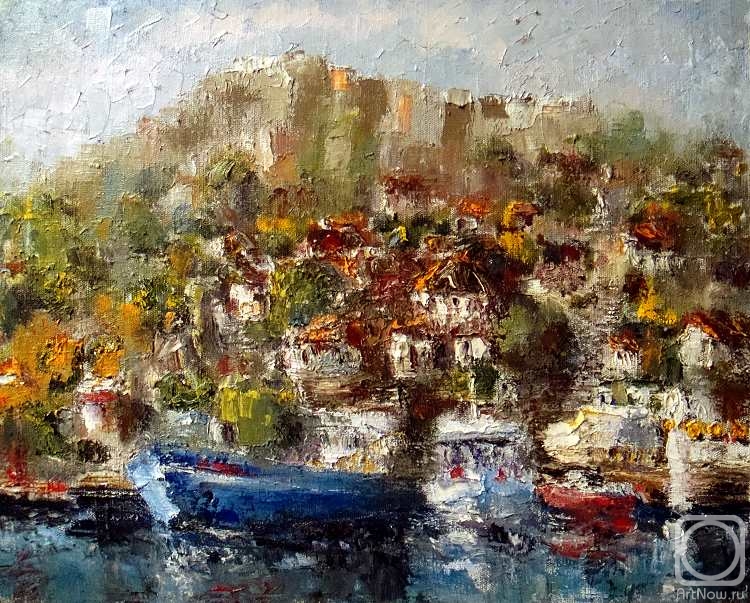 Zhadko Grigory. Morning at the port