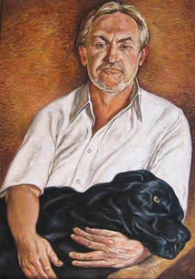 Portrait of a friend. Rakutov Sergey